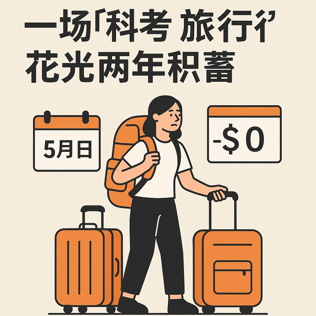 中产返贫实录：一场“科考旅行”花光两年积蓄